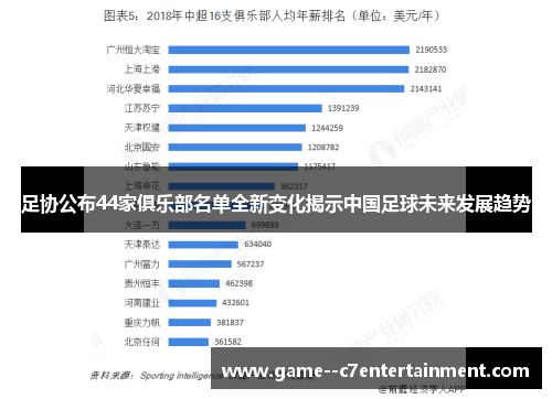 足协公布44家俱乐部名单全新变化揭示中国足球未来发展趋势